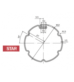 STÂLP GARD STAR